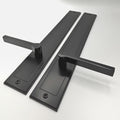 Magnetic Decorative Garage Door Handles, Modern Matte Black Garage Door Hardware, Exterior Faux Pull Handles, No Drill Magnetic Installation, Easy Home Upgrade for Steel Garage Doors