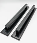 Garage Door Decorative Hardware Magnetic Handles, Modern Matte Black Exterior Garage Door Accents, Faux Pull Handles, No Drill Magnetic Installation, Instant Home Upgrade