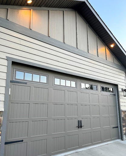 Modern magnetic decorative garage door handles hardware hinges
