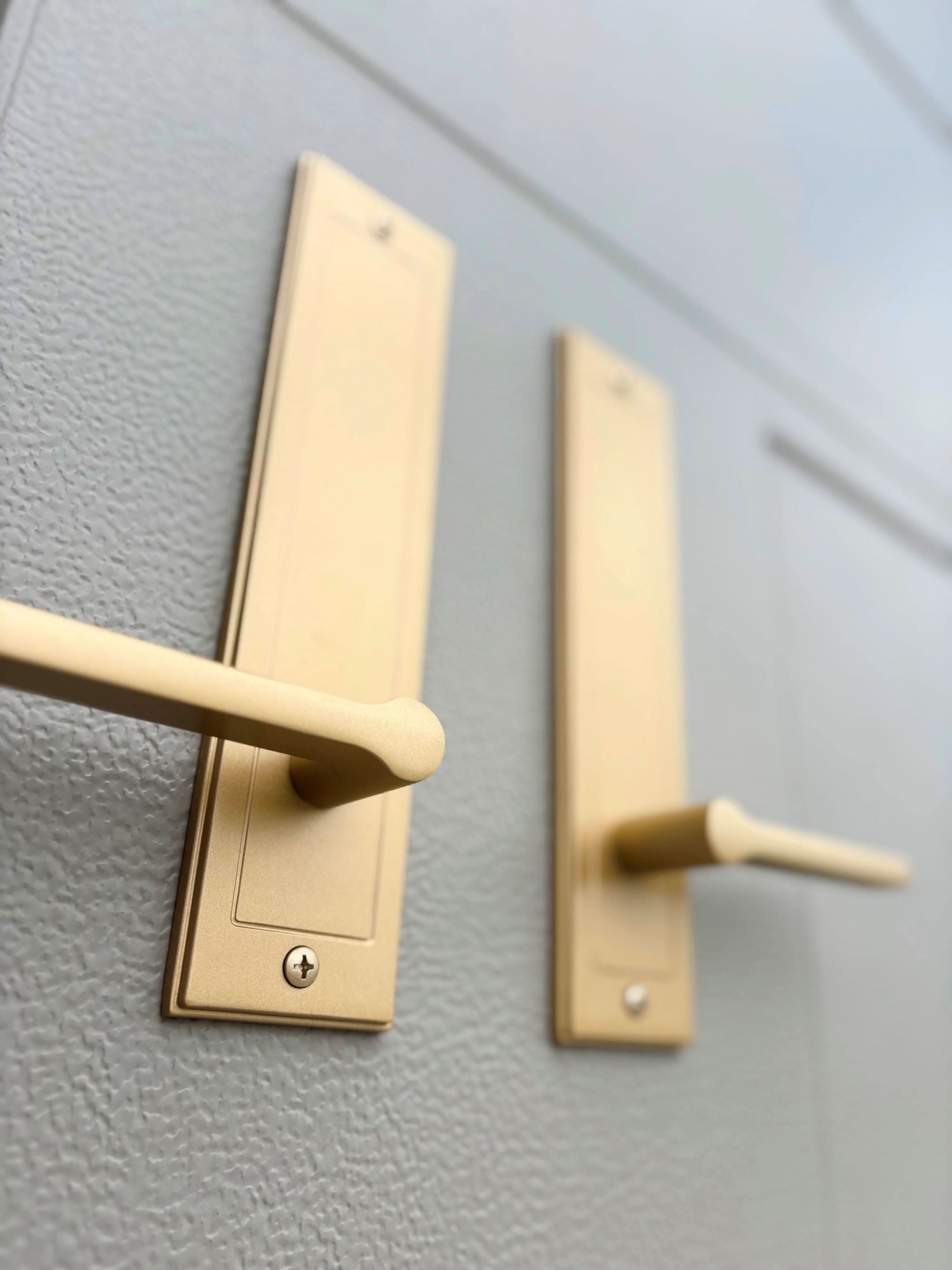 Magnetic Decorative Garage Door Handles, Modern Matte Black Garage Door Hardware, Exterior Faux Pull Handles, No Drill Magnetic Installation, Easy Home Upgrade for Steel Garage Doors