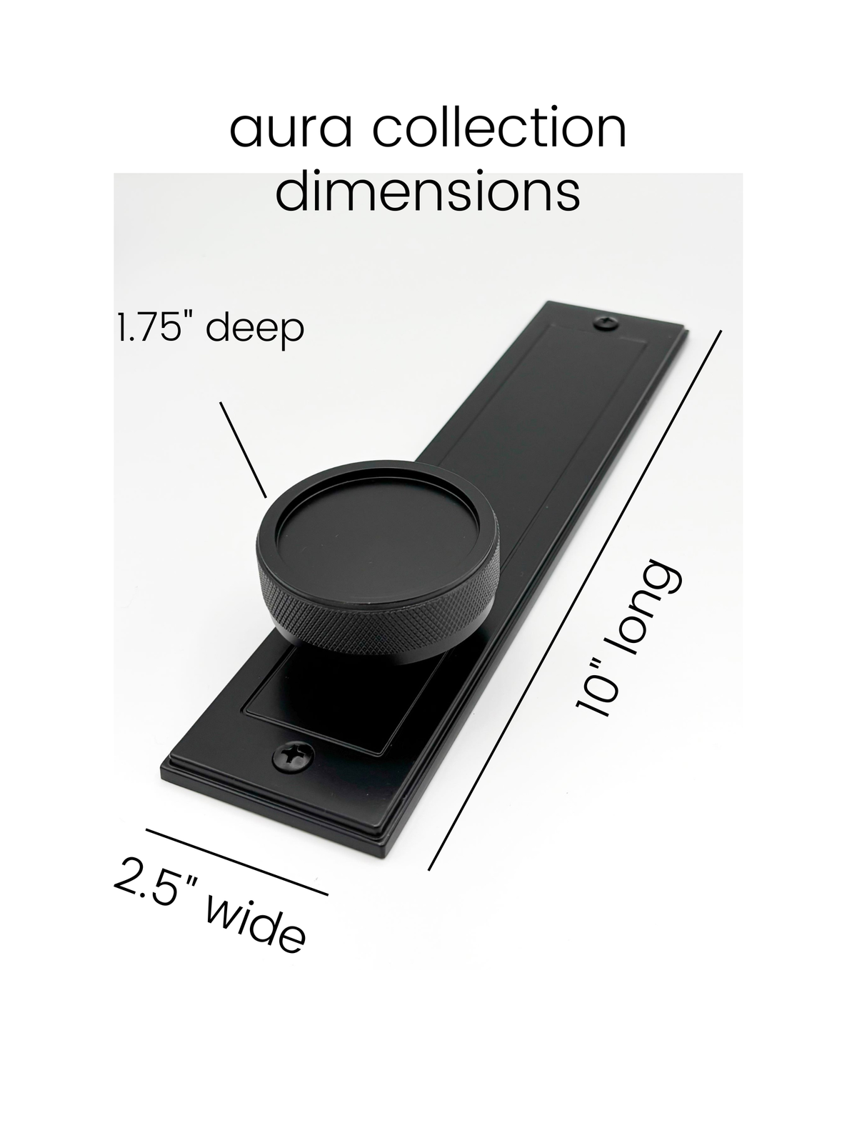 Decorative garage door handles hardware magnetic